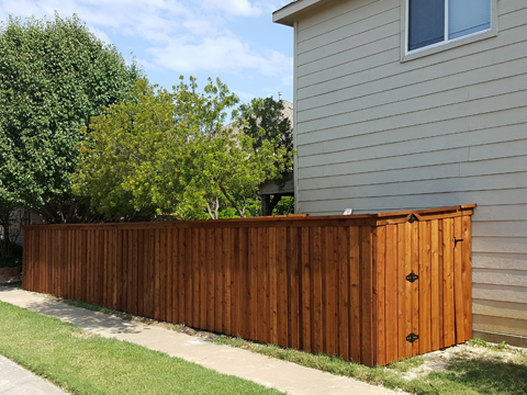 decorative residential fence